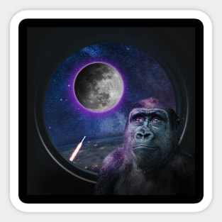 An Apes Journey Sticker